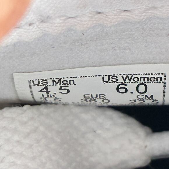 Vans Lowland ComfyCush Gray White Sneakers Skate Shoes Sneakers Women’s Size 6 - Picture 9 of 10